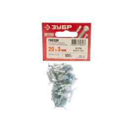 Гвозди с большой потайной головкой Зубр МАСТЕР оцин 305096-30-020 