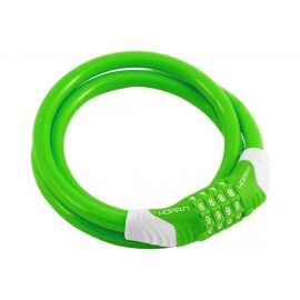 Велосипедный замок НОРА-М №31 размер - ф 10 х 1000 мм, зеленый 18308 