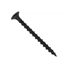 Саморез по дереву для ГКЛ Метизный двор 3,8x64, крупная резьба, окс. 12 шт. 4607173900630 