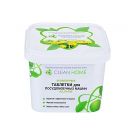Таблетки для посудомоечных машин CLEAN HOME ALL in ONE 30 шт 498 