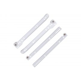 Роликовые направляющие Локри 500 мм, белые, 2 шт. EDS003-L 500 MM WHIT 