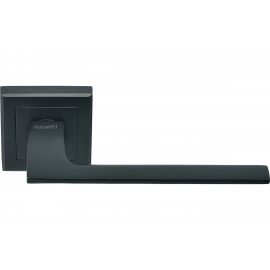 Ручка дверная Rucetti RAP 21-S BL, цвет - черный 9013296 