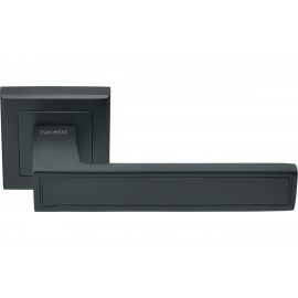 Ручка дверная Rucetti RAP 23-S BL, цвет - черный 9013300 