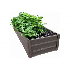 Грядка из ДПК УЛИЧНЫЕ ЛЕСТНИЦЫ Патио 3 44x200x100 см GRD-3-2010 