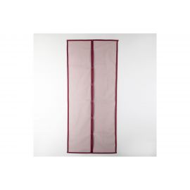 Антимоскитная сетка СИМАЛЕНД 90x210 см, на магнитах, цвет бордовый 4095240 