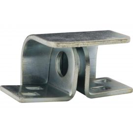 Противовзломная проушина с защитной накладкой Левша цинк, правая У4-9750.Цп 