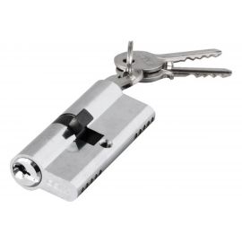 Цилиндр замка ANBO 2200 ключ/ключ, английский, 3 ключа, никель 35х45 мм l3596 