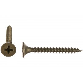 Саморез по металлу для ГКЛ Метизный двор 3,5x32, частая резьба, оксидированный, 500 шт. 4607159062208 