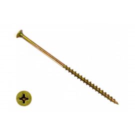 Саморез КРЕП-КОМП жёлтый цинк PH-2 по дереву 4,8х95 1500 шт ждп9548 