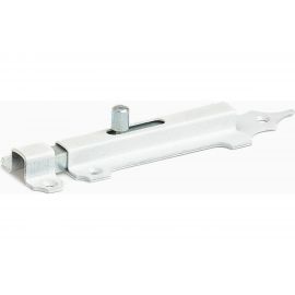 Задвижка-шпингалет №2 Делга (средний; белый) Г806 