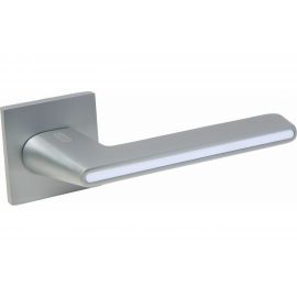 Ручка PALIDORE А-529 SILVER матовое серебро с белой вставкой 98761175 