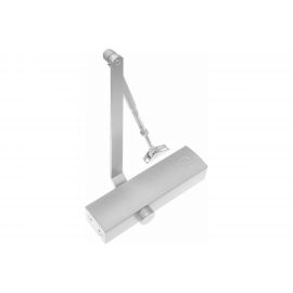 Дверной доводчик Doorlock DL200N BC DC EN2-5 с регулируемыми функциями тормоза открывания, серебристый 75560 