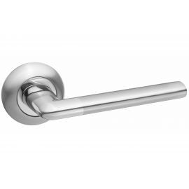 Дверная ручка Тренто РЕНЦ DH /N/ 19-08 SN/NP 
