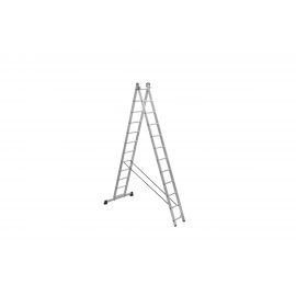 Алюминиевая двухсекционная лестница Scala 2х12 Sc 2012 