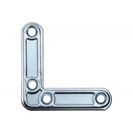 Мебельный плоский уголок ALDEGHI LUIGI SPA 60х60х15 мм, оцинкованный 153AZ66 