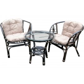 Набор мебели с подушкой Garden story Багамы Мини коньячный/бежевый CV-14C 