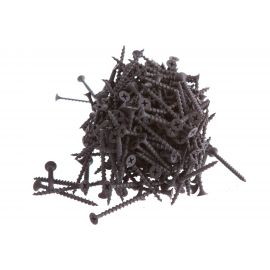 Саморез Качественный Крепеж 3,5х51 потай, крупная резьба, оксид 250 шт 0500369 КЧ 