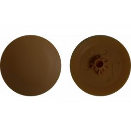 Заглушка под саморез КРЕП-КОМП №2, темно-коричневая PH2/PZ2 1000шт зпс2 тем.корич 