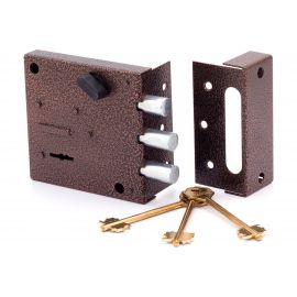 Накладной замок Симеко БИФ-090-1х3 4077 