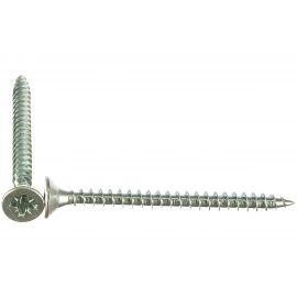 Потайной универсальный шуруп Метизный двор 6,0x70, оцинкованный, 100 шт. 4690441023049 