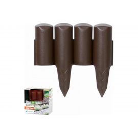 Бордюр для сада, коричневый Prosperplast Palisada border IPBO-R222 