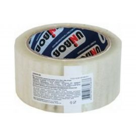 Упаковочная клейкая лента UNIBOB прозрачная 48 мм х 66 м 134838 