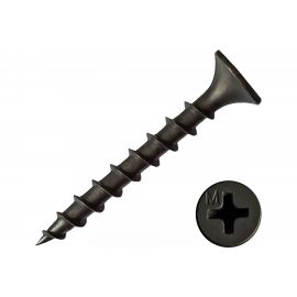 Саморез по дереву Daxmer ГКД черный 3.5х32, 15 кг, короб 332765 