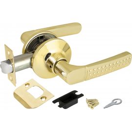 Ручка защелка PUNTO 6026 PB-P без фик. золото 36853 