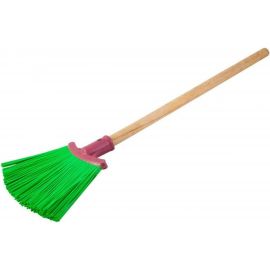 Полипропиленовый веник РемоКолор Зятёк, плоский, с деревянным черенком, длина 72 см 61-1-018 