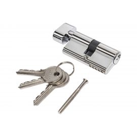 Цилиндр (60 мм К-З, станд., хром блестящий) PUERTO INCS 60-H AL CP 