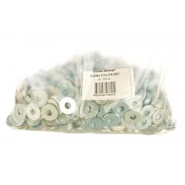 Кузовная шайба Метиз-Эксперт 6 оцинкованная DIN 9021 уп. 1000 шт. БП-00021432 