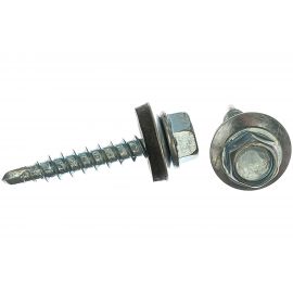 Кровельный саморез Качественный КРЕПЕЖ цинк, 4.8х29 мм, 55 шт 0200167 КЧ 