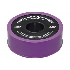 ФУМ лента для воды MasterProf 19 мм x 0,25 мм x 15 м профессиональная ИС.131432 