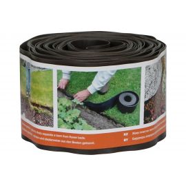 Бордюрная лента Протэкт 9 м, коричневая ГОФРА Б-10/9 кор 