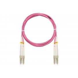 Соединительный волоконно-оптический шнур NIKOMAX маджента, 3м NMF-PC2M4C2-LCU-LCU-003 