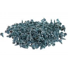 Саморезы с полуцилиндрической головкой Профикреп остриё, цинк, 3,5х11 400 шт 2018906227 
