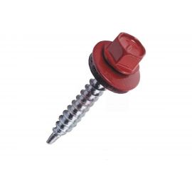 Кровельный саморез Kenner 5,5х25 RAL3005 красное вино 250шт ск55253005ф 