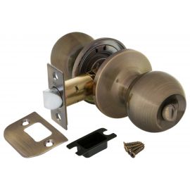 Ручка защелка PUNTO 6072 AB-B фик. бронза 25203 