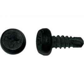 Саморез клоп КРЕП-КОМП со сверлом, черный, 3,5x11 200 шт. кчс1135мф 