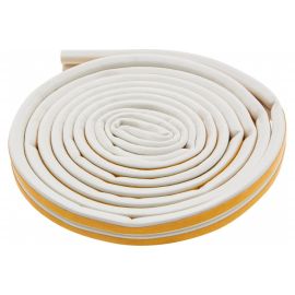 Резиновый уплотнитель СИБРТЕХ (6 м; профиль D; белый) 88915 