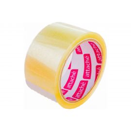 Упаковочная клейкая лента Attache 50 мм x 50 м, 40 мкм, прозрачная 143757 