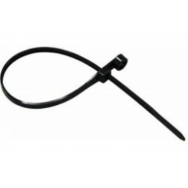 Нейлоновая хомут-стяжка под винт duwi 150x3,6 мм, черная, упаковка 10 шт. 30297 1 