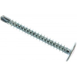 Саморез Стройметиз 4,2х38 металл-металл с прессшайбой, сверло, цинк уп. 200 шт. 2060105 