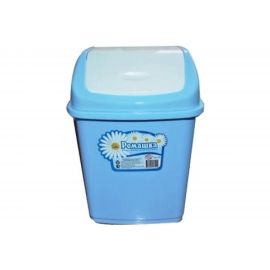 Контейнер для мусора Elf Plast Ромашка 10 л, ведро, с перекидным верхом ХТ199 