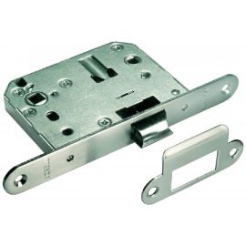 Защелка сантехническая скругленная MORELLI O2070 SN, цвет-никель 9009250 