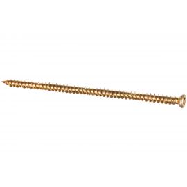 Оконные саморезы по бетону Саморезик 7.5х152 для окон рам, желтый цинк 50шт OSB-7.5х152-50 