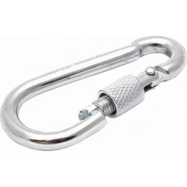 Пожарный карабин с фиксатором КРЕП-КОМП DIN 5299 D, м13, 1 шт. кпф13мф 