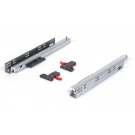 Направляющая полного выдвижения c доводчиком SAMET SMART SLIDE, PUSH OPEN 450 мм СТ-00001283 