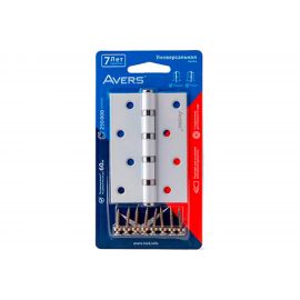 Врезная петля Avers 100х70х2,5-B4-W/CR-Blister-DIY 27393 