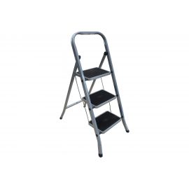 Стремянка Zalger 3 широкие ступени с ковриком 511-3 